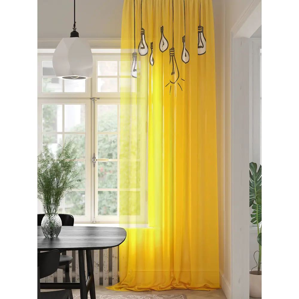 Фото Тюль на ленте Helga Ланмикрос 150x280 см вуаль цвет белый HH974417 Фото Тюль на ленте Helga Ланмикрос 150x280 см вуаль цвет белый HH974417