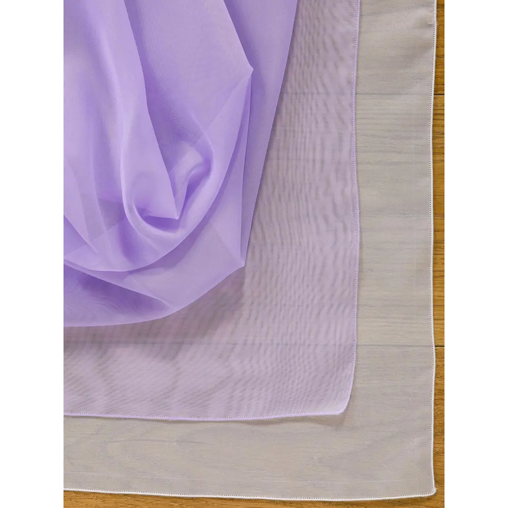 Фото 4 Тюль на ленте Helga Шатун вуаль 300x270 см цвет фиолетовый HH206158