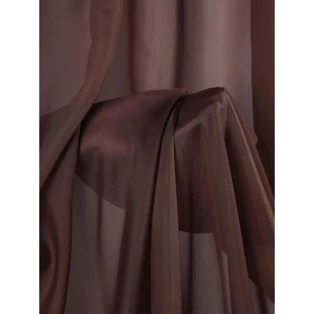 Фото 7 Тюль на ленте Helga Тирои вуаль 400x260 см цвет коричневый HH123394 Фото 7 Тюль на ленте Helga Тирои вуаль 400x260 см цвет коричневый HH123394