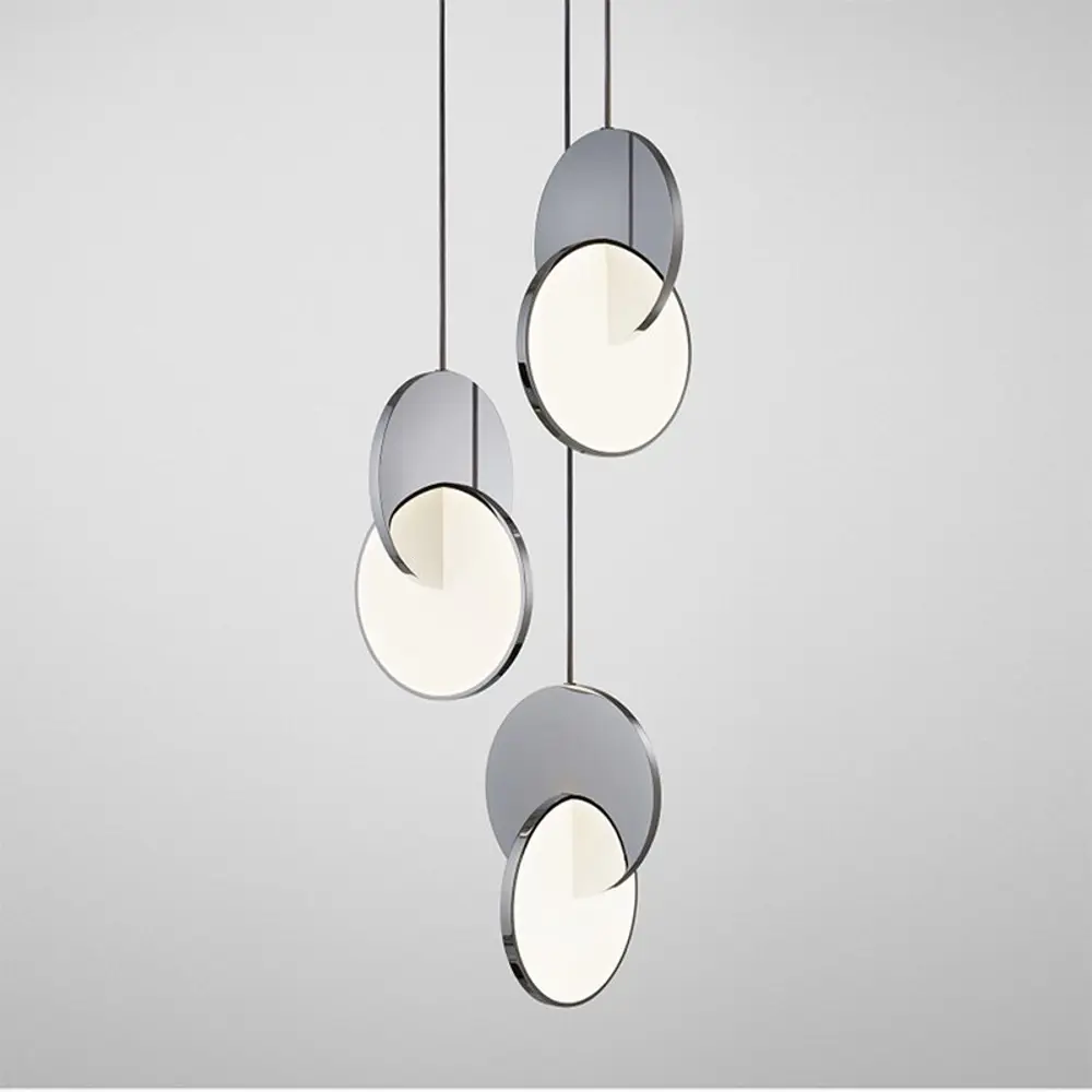 Фото Люстра потолочная IMPERIUMLOFT 145872-26 ECLIPSE PENDANT LIGHT by broom 1 лампа 10 м² цвет серебро Фото Люстра потолочная IMPERIUMLOFT 145872-26 ECLIPSE PENDANT LIGHT by broom 1 лампа 10 м² цвет серебро