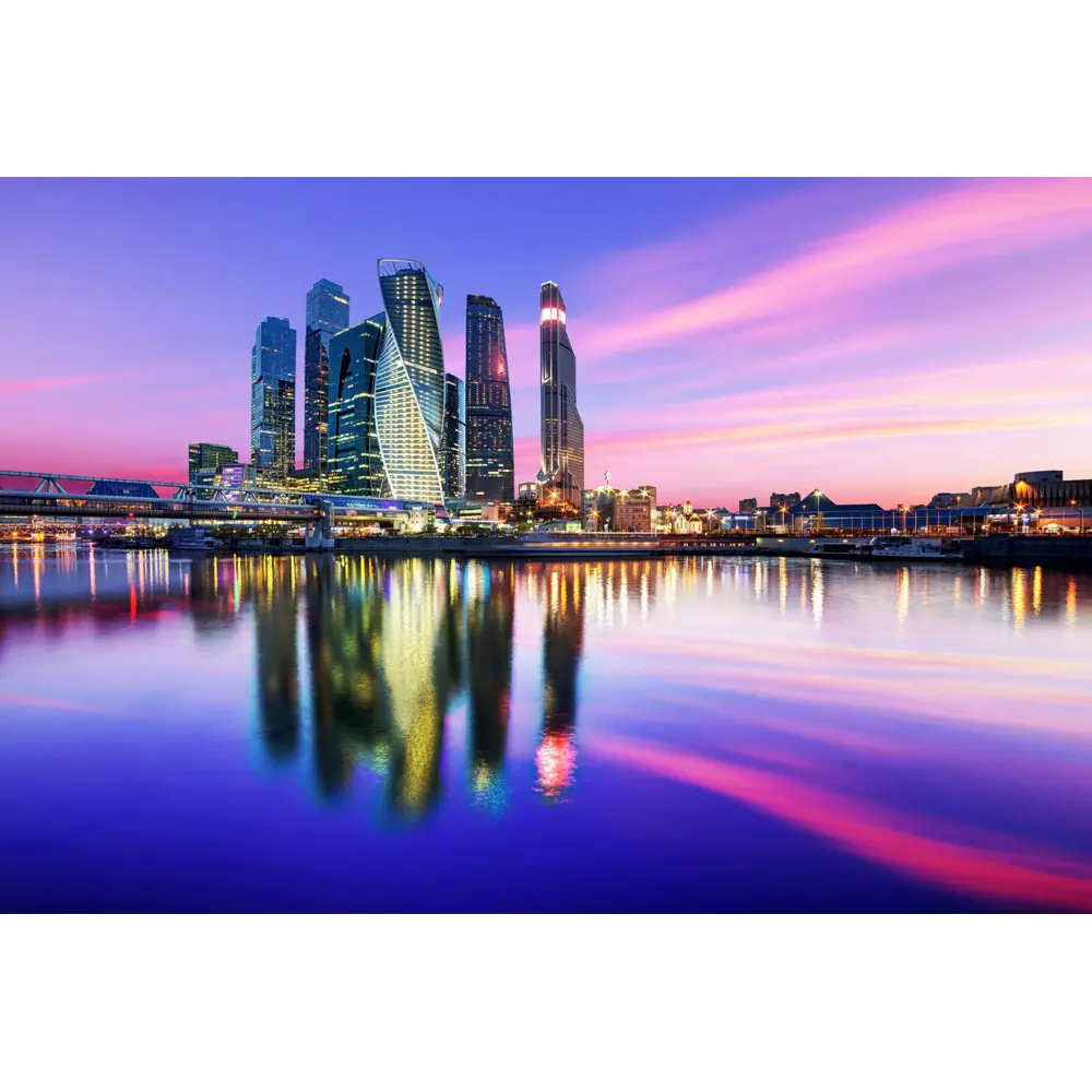 Фото Фотообои Urban Style (Москва-сити) UST 0652 200x135 см