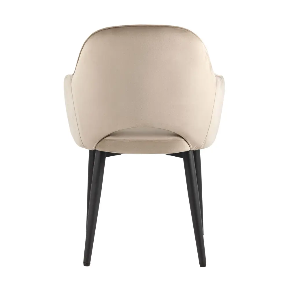 Фото 4 Комплект кухонных стульев 2 шт Стул груп Венера диамант 82x64x49 см велюр цвет шампань