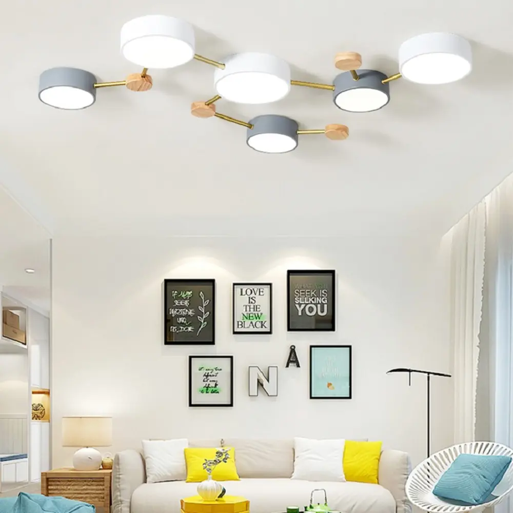 Фото 2 Люстра потолочная IMPERIUMLOFT 151504-26 SOLEN 6 ламп 36 м² цвет разноцветный Фото 2 Люстра потолочная IMPERIUMLOFT 151504-26 SOLEN 6 ламп 36 м² цвет разноцветный