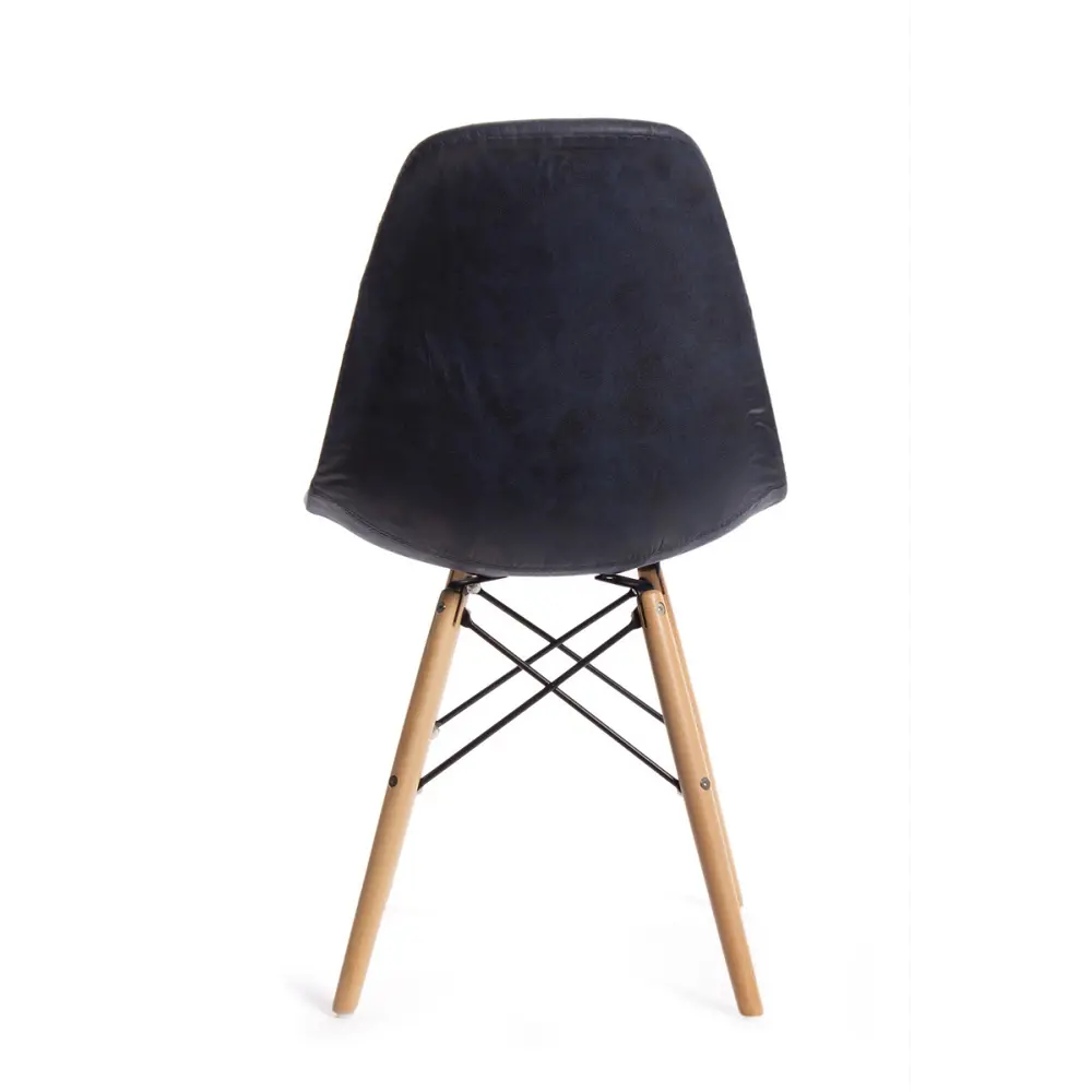 Фото 2 Стул Bradex Eames 48x135x65 см искусственная кожа цвет черный Фото 2 Стул Bradex Eames 48x135x65 см искусственная кожа цвет черный