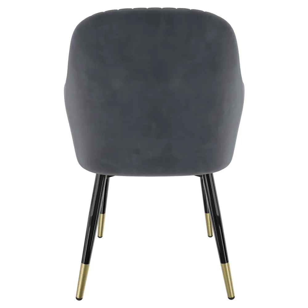 Фото 5 Стул для кухни обеденный Milavio Миллениум1/4Ч/З 45x85x58 см велюр цвет серый/серебристый Фото 5 Стул для кухни обеденный Milavio Миллениум1/4Ч/З 45x85x58 см велюр цвет серый/серебристый