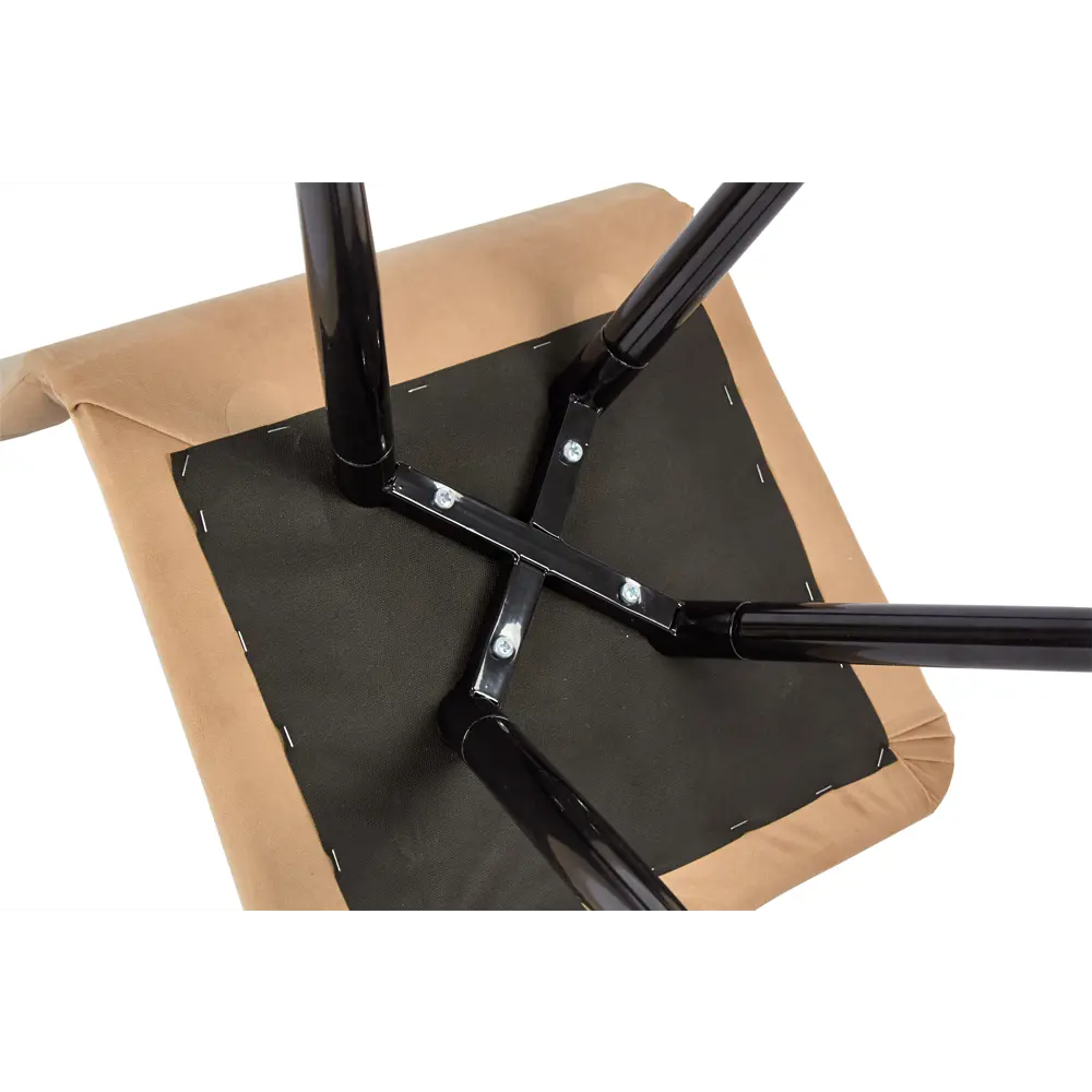 Фото 8 Комплект обеденных стульев 2 шт Polini Home rio sm 45x89x39 см велюр цвет бежевый