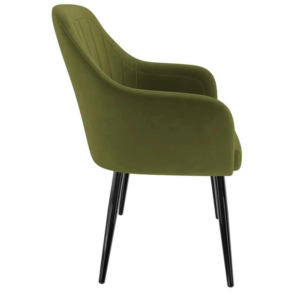 Фото 4 Стул для кухни обеденный Milavio Fdc9005 Dc2635-4A Grey 45x85x58.5 см велюр цвет зеленый Фото 4 Стул для кухни обеденный Milavio Fdc9005 Dc2635-4A Grey 45x85x58.5 см велюр цвет зеленый