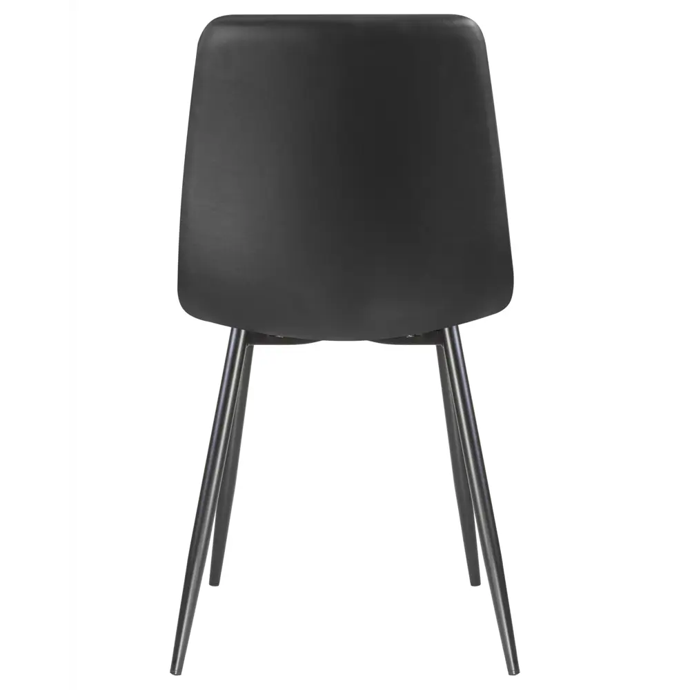 Фото 3 Кухонный стул Dobrin Alex LML 44x44x54 см искусственная кожа цвет черный