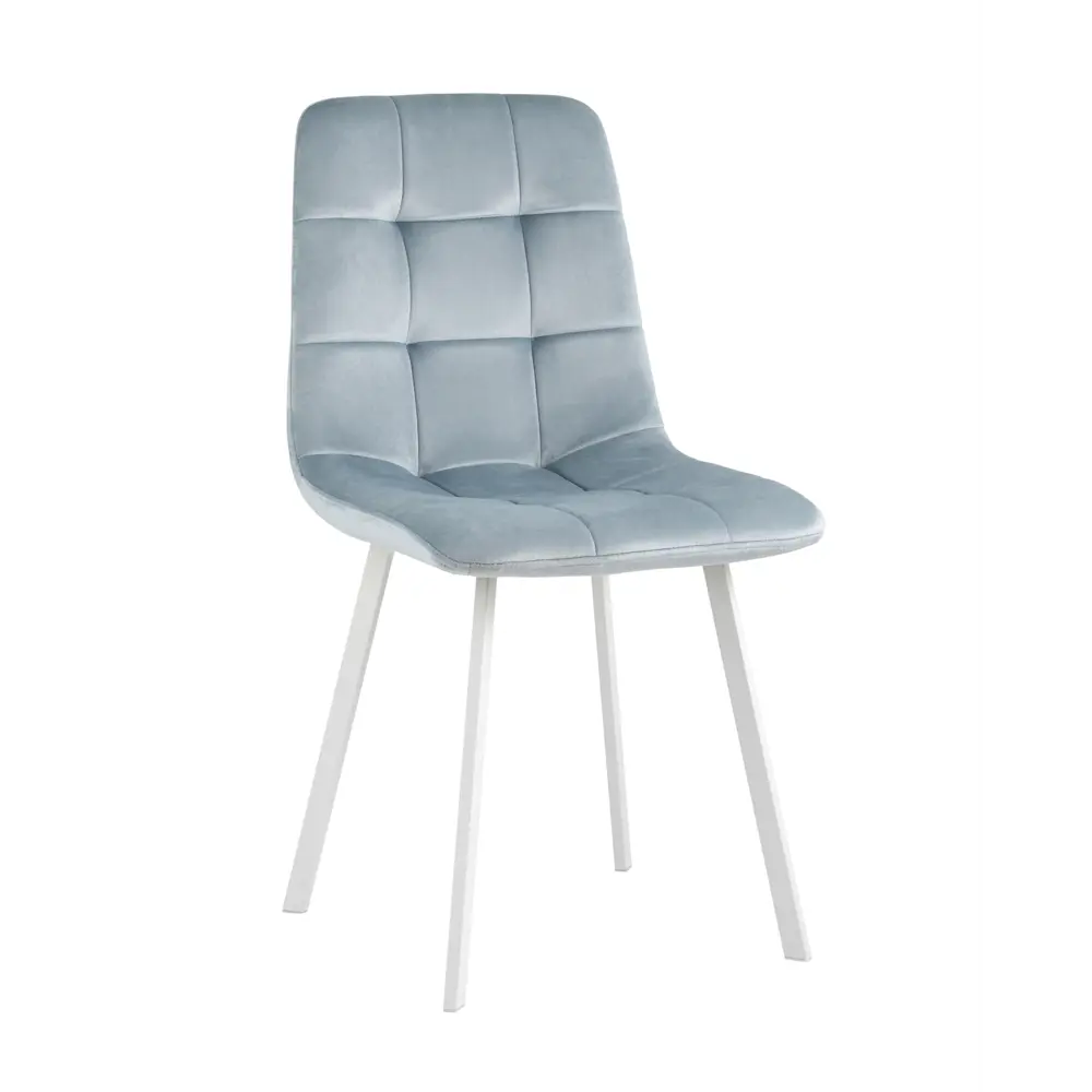 Фото 2 Стул кухонный Стул груп Chilly 86x56x45 см велюр цвет голубой OS-2011 HLR-17 wl Box Фото 2 Стул кухонный Стул груп Chilly 86x56x45 см велюр цвет голубой OS-2011 HLR-17 wl Box