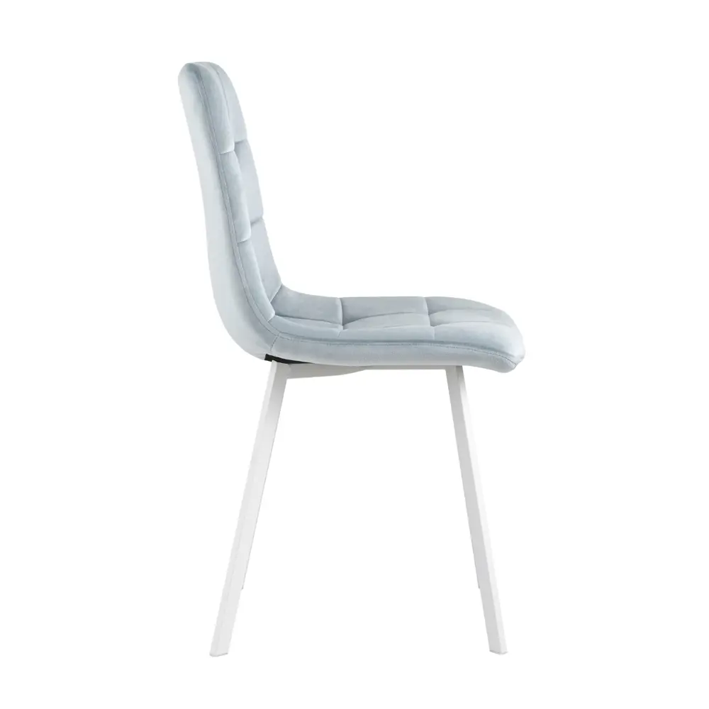 Фото 3 Стул кухонный Стул груп Chilly 86x56x45 см велюр цвет голубой OS-2011 HLR-17 wl Box Фото 3 Стул кухонный Стул груп Chilly 86x56x45 см велюр цвет голубой OS-2011 HLR-17 wl Box