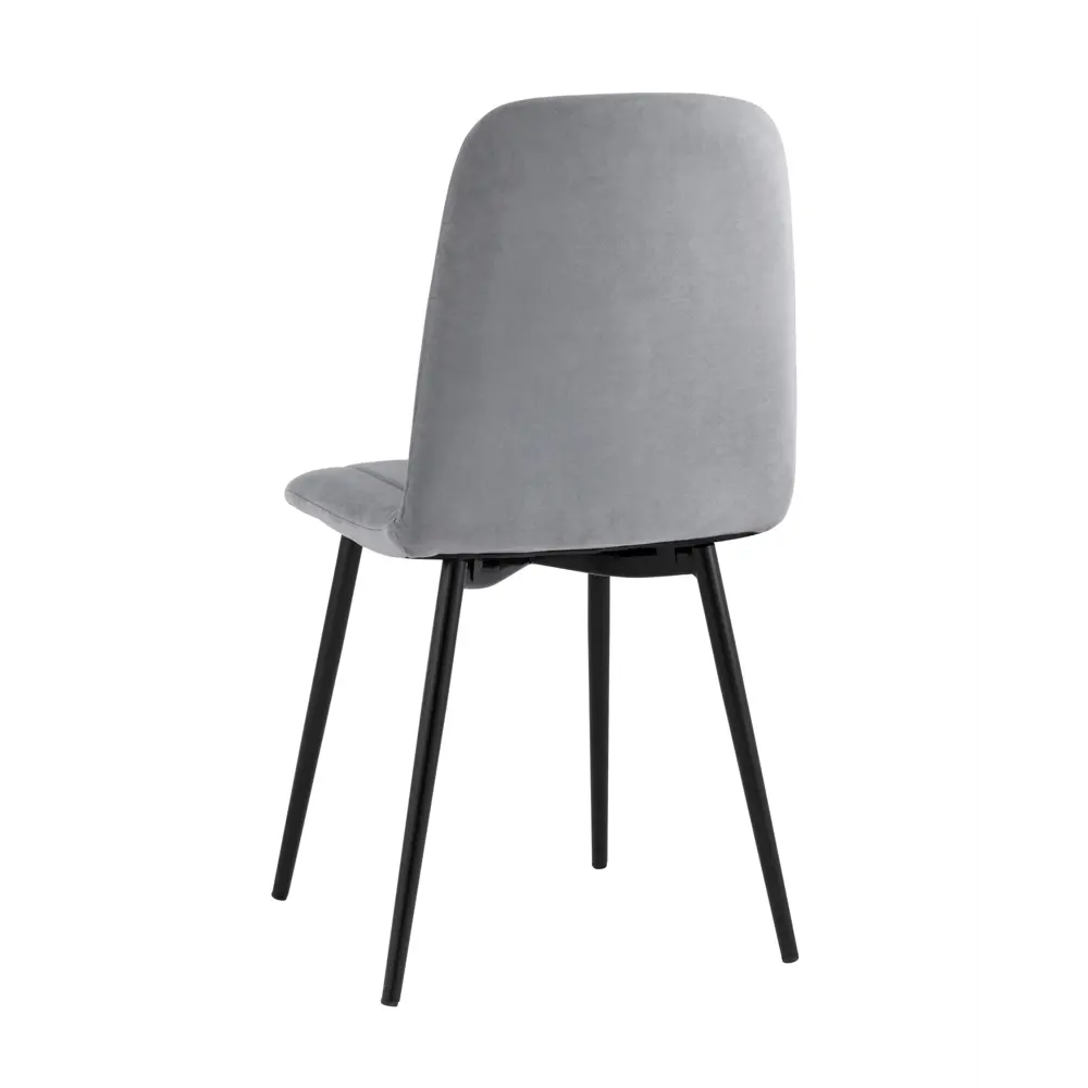 Фото 4 Стул Фабрикант Easy 89x53x44 см велюр цвет серый fb-easy-neo-25 BOX Фото 4 Стул Фабрикант Easy 89x53x44 см велюр цвет серый fb-easy-neo-25 BOX