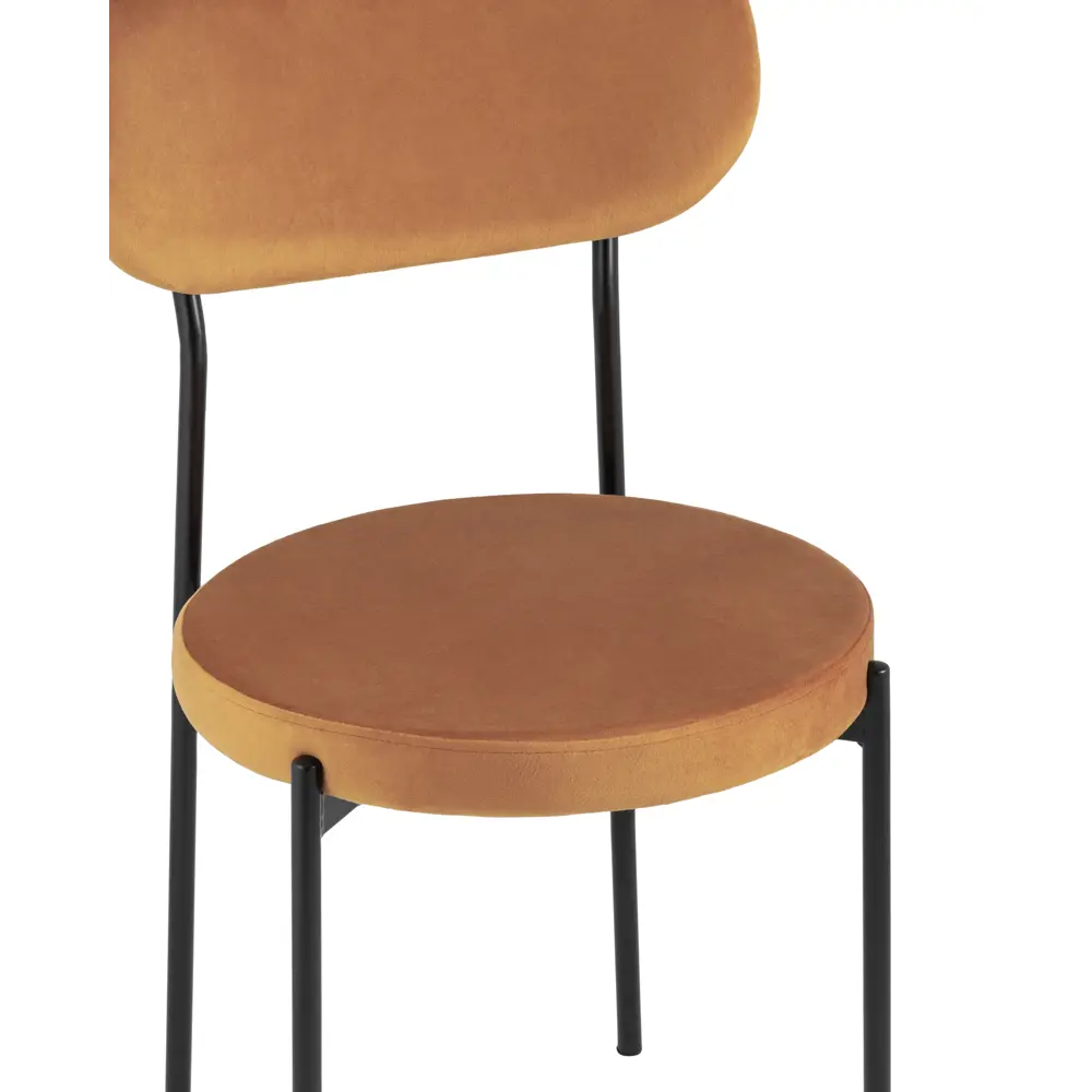 Фото 7 Стул кухонный Стул груп Барбара 85x53x44 см велюр цвет оранжевый DC-09040 HLR-43 Box Фото 7 Стул кухонный Стул груп Барбара 85x53x44 см велюр цвет оранжевый DC-09040 HLR-43 Box