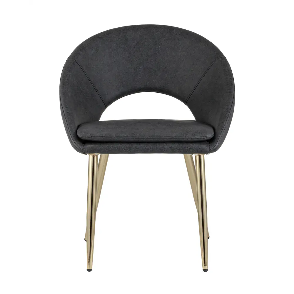 Фото 3 Кухонный стул Stool Group Кензи 82x62x45 см экокожа цвет серый Фото 3 Кухонный стул Stool Group Кензи 82x62x45 см экокожа цвет серый