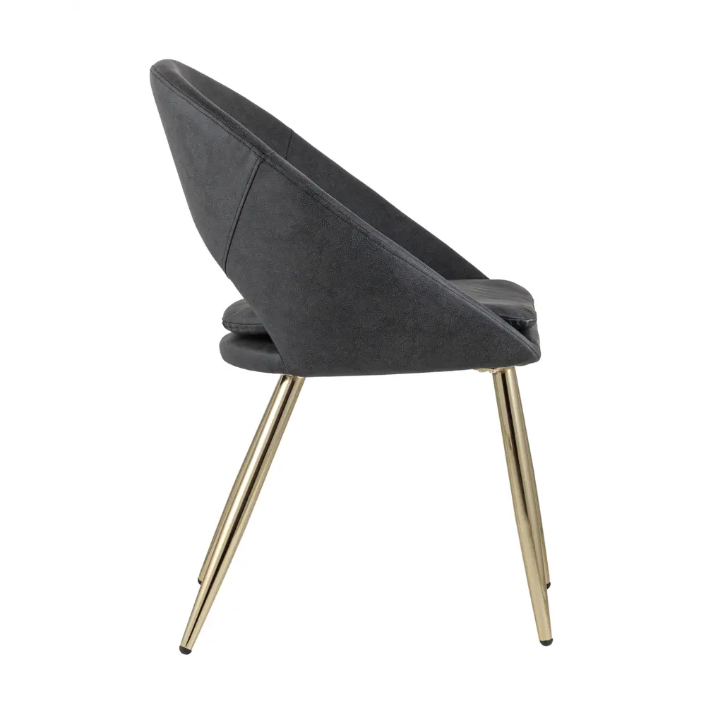Фото 2 Кухонный стул Stool Group Кензи 82x62x45 см экокожа цвет серый Фото 2 Кухонный стул Stool Group Кензи 82x62x45 см экокожа цвет серый