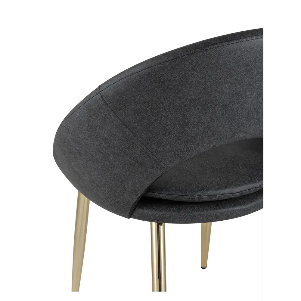 Фото 6 Кухонный стул Stool Group Кензи 82x62x45 см экокожа цвет серый 2 шт Фото 6 Кухонный стул Stool Group Кензи 82x62x45 см экокожа цвет серый 2 шт