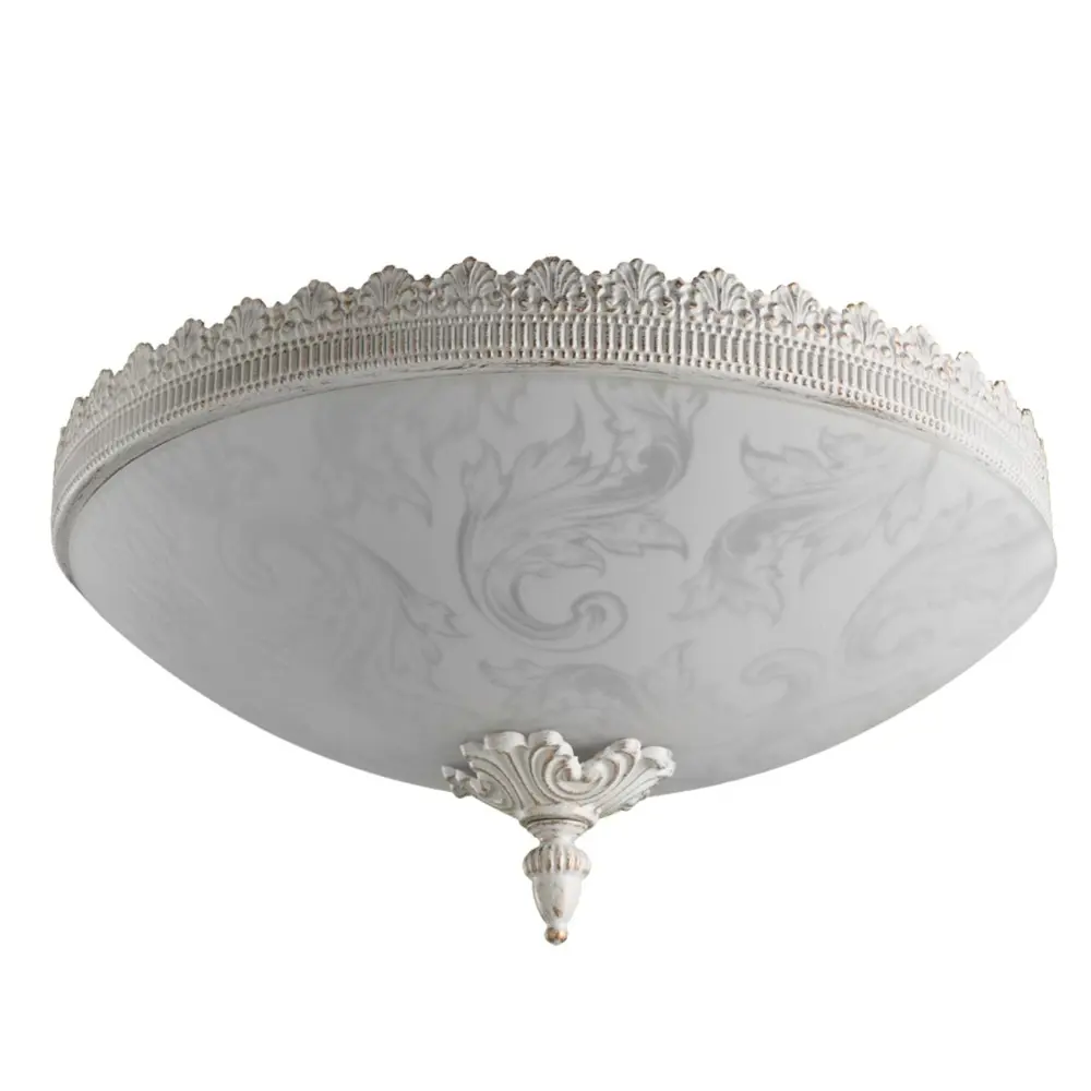 Фото Светильник настенно-потолочный Arte Lamp Crown A4541PL-3WG E27 цвет белый Фото Светильник настенно-потолочный Arte Lamp Crown A4541PL-3WG E27 цвет белый
