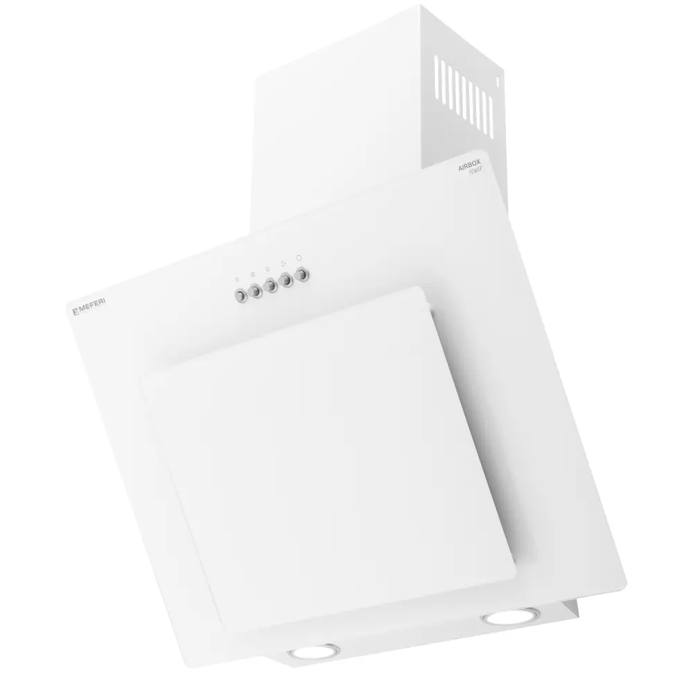 Фото 2 Вытяжка Meferi AIRBOX60WH POWER 60 см цвет белый Фото 2 Вытяжка Meferi AIRBOX60WH POWER 60 см цвет белый