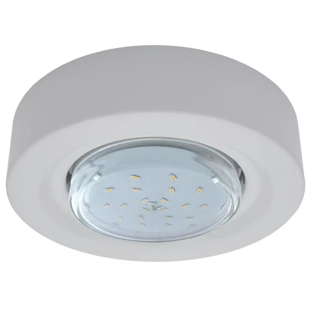 Фото Комплект точечных светильников накладных Светильник точечный накладной Ecola GX53 цвет белый 2 шт Фото Комплект точечных светильников накладных Светильник точечный накладной Ecola GX53 цвет белый 2 шт