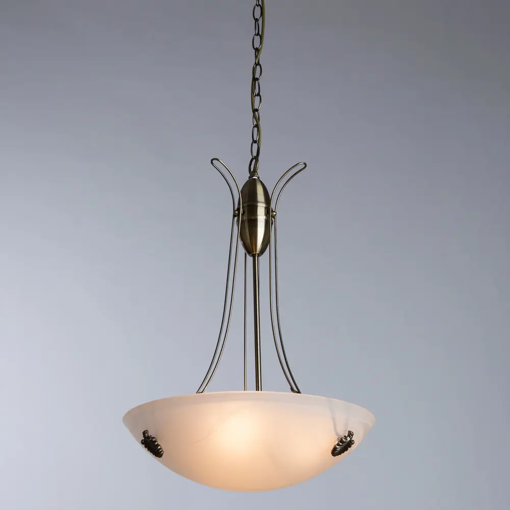 Фото 2 Люстра потолочная ARTE LAMP A8615SP-3AB A8615SP-3AB 3 лампы 6 м² цвет бронза Фото 2 Люстра потолочная ARTE LAMP A8615SP-3AB A8615SP-3AB 3 лампы 6 м² цвет бронза