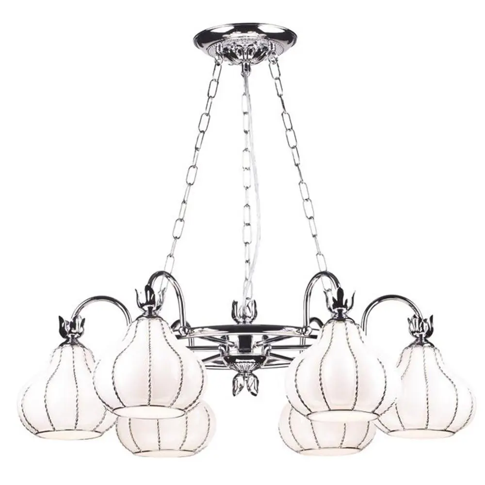 Фото Люстра потолочная ARTE LAMP A2235LM-6WH A2235LM-6WH 6 ламп 15 м² цвет белый Фото Люстра потолочная ARTE LAMP A2235LM-6WH A2235LM-6WH 6 ламп 15 м² цвет белый