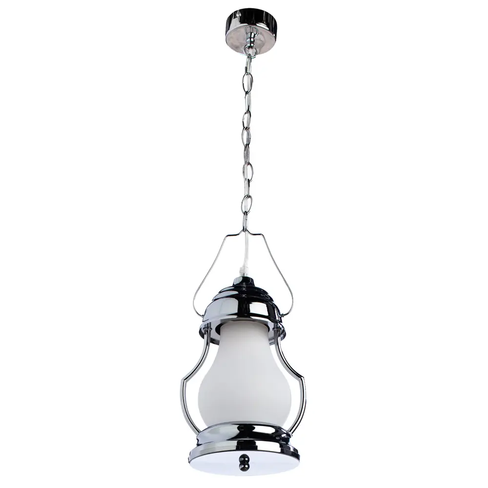 Фото Люстра потолочная ARTE LAMP A1502SP-1CC A1502SP-1CC 1 лампа 2 м² цвет хром Фото Люстра потолочная ARTE LAMP A1502SP-1CC A1502SP-1CC 1 лампа 2 м² цвет хром