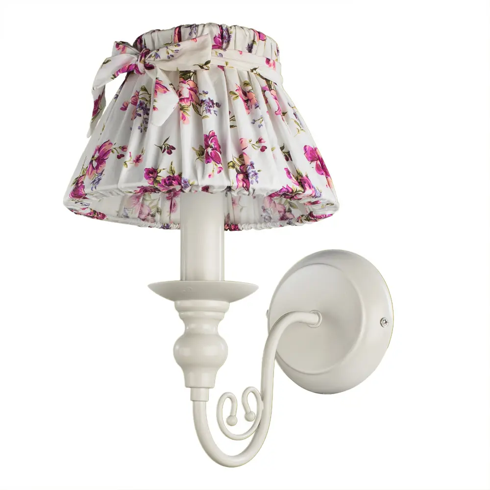 Фото Настенный светильник ARTE LAMP A7020AP-1WH BAMBINA цвет белый Фото Настенный светильник ARTE LAMP A7020AP-1WH BAMBINA цвет белый