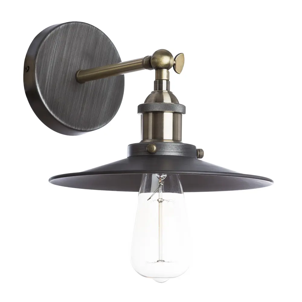 Фото Настенный светильник DIVINARE 2003-01-AP-1 DELTA цвет черный