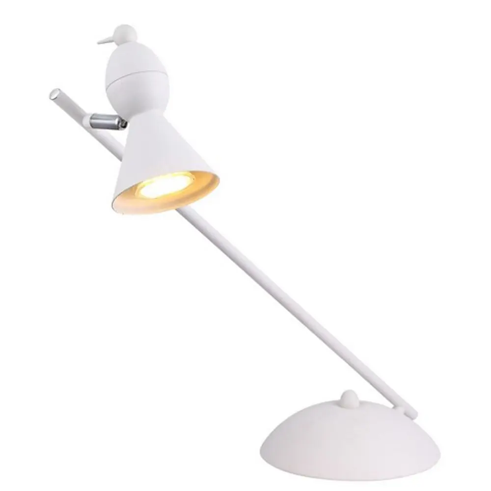 Фото Лампа настольная Arte Lamp Picchio A9229LT-1WH цвет белый Фото Лампа настольная Arte Lamp Picchio A9229LT-1WH цвет белый