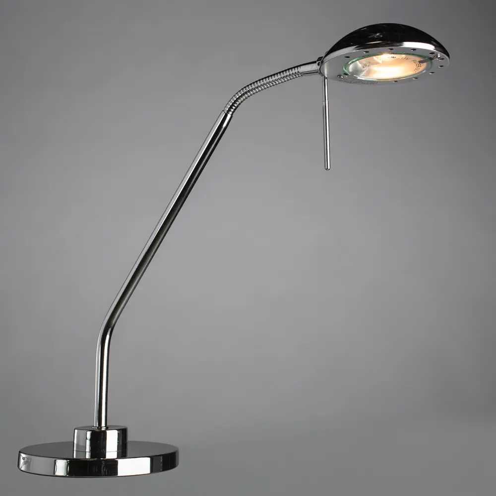 Фото 2 Настольная лампа ARTE LAMP A2250LT-1CC цвет хром Фото 2 Настольная лампа ARTE LAMP A2250LT-1CC цвет хром