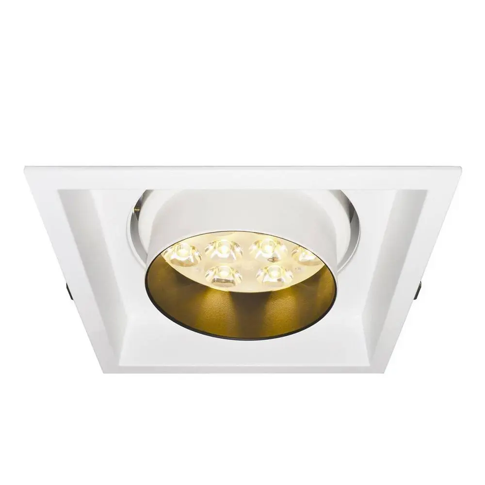 Фото Светильник точечный светодиодный встраиваемый ARTE LAMP A2014PL-1WH TECHNIKA 2 м² теплый белый свет цвет белый Фото Светильник точечный светодиодный встраиваемый ARTE LAMP A2014PL-1WH TECHNIKA 2 м² теплый белый свет цвет белый