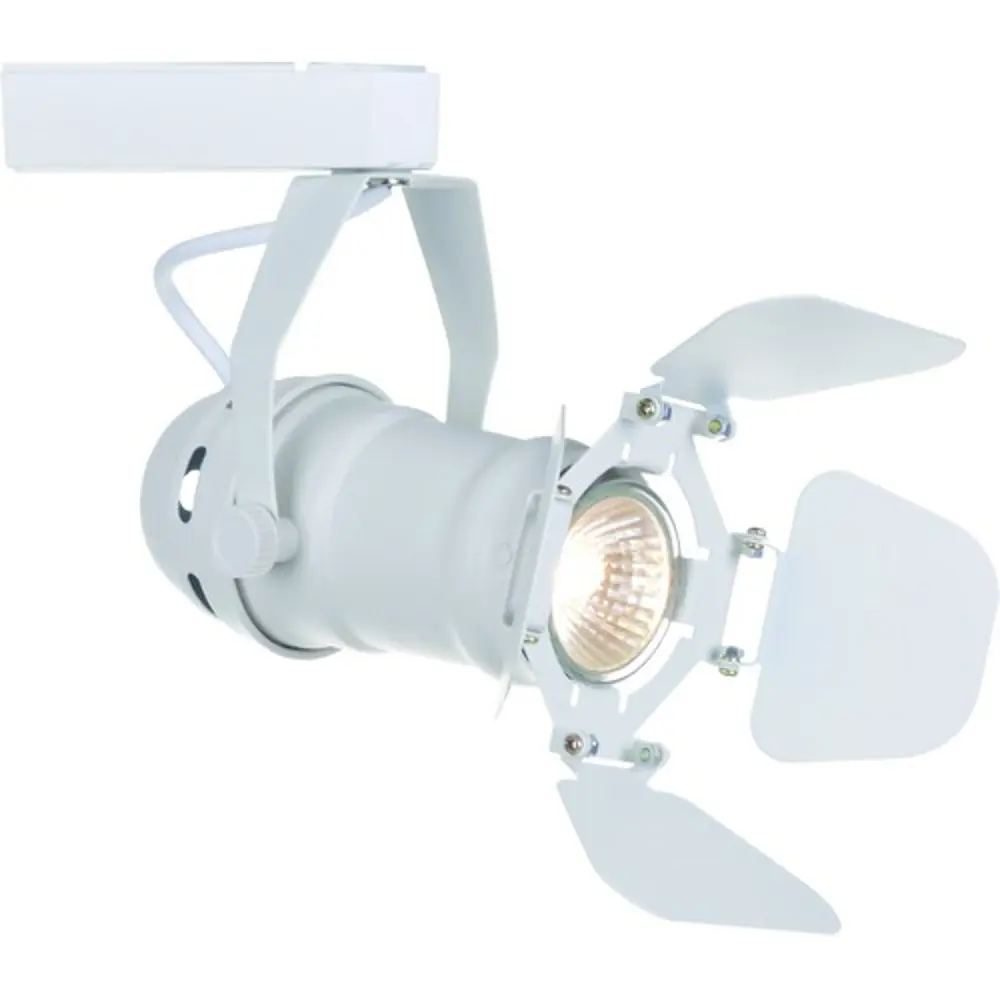 Фото Трековый светильник Arte Lamp Petalo A5319PL-1WH GU10 50W цвет белый Фото Трековый светильник Arte Lamp Petalo A5319PL-1WH GU10 50W цвет белый