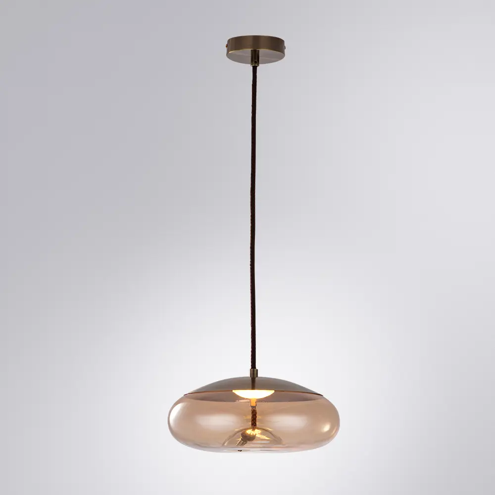 Фото 2 Светильник подвесной светодиодный Arte lamp A7767sp-1ab 3 м² теплый белый (желтый) свет цвет жёлтый/золотой Фото 2 Светильник подвесной светодиодный Arte lamp A7767sp-1ab 3 м² теплый белый (желтый) свет цвет жёлтый/золотой