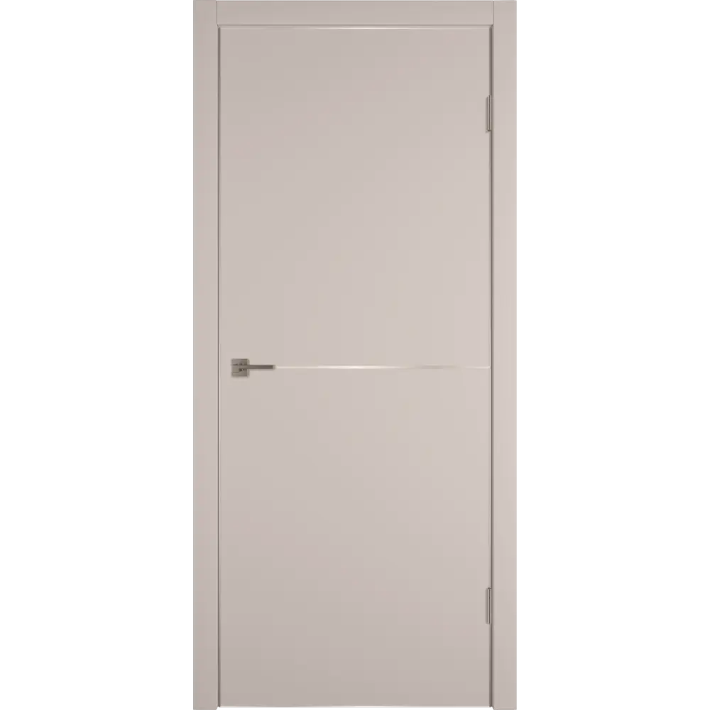Фото Дверь межкомнатная глухая с замком и петлями в комплекте Сити 2 70x200 см ПВХ цвет фон сфинкс Фото Дверь межкомнатная глухая с замком и петлями в комплекте Сити 2 70x200 см ПВХ цвет фон сфинкс