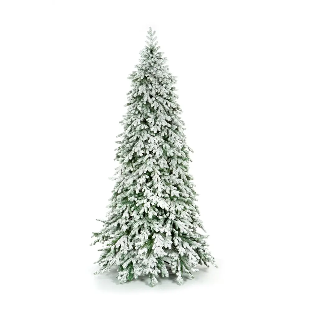 Фото Ель новогодняя искусственная Crystal trees KP4621S Эмили заснеженная 210 см Фото Ель новогодняя искусственная Crystal trees KP4621S Эмили заснеженная 210 см
