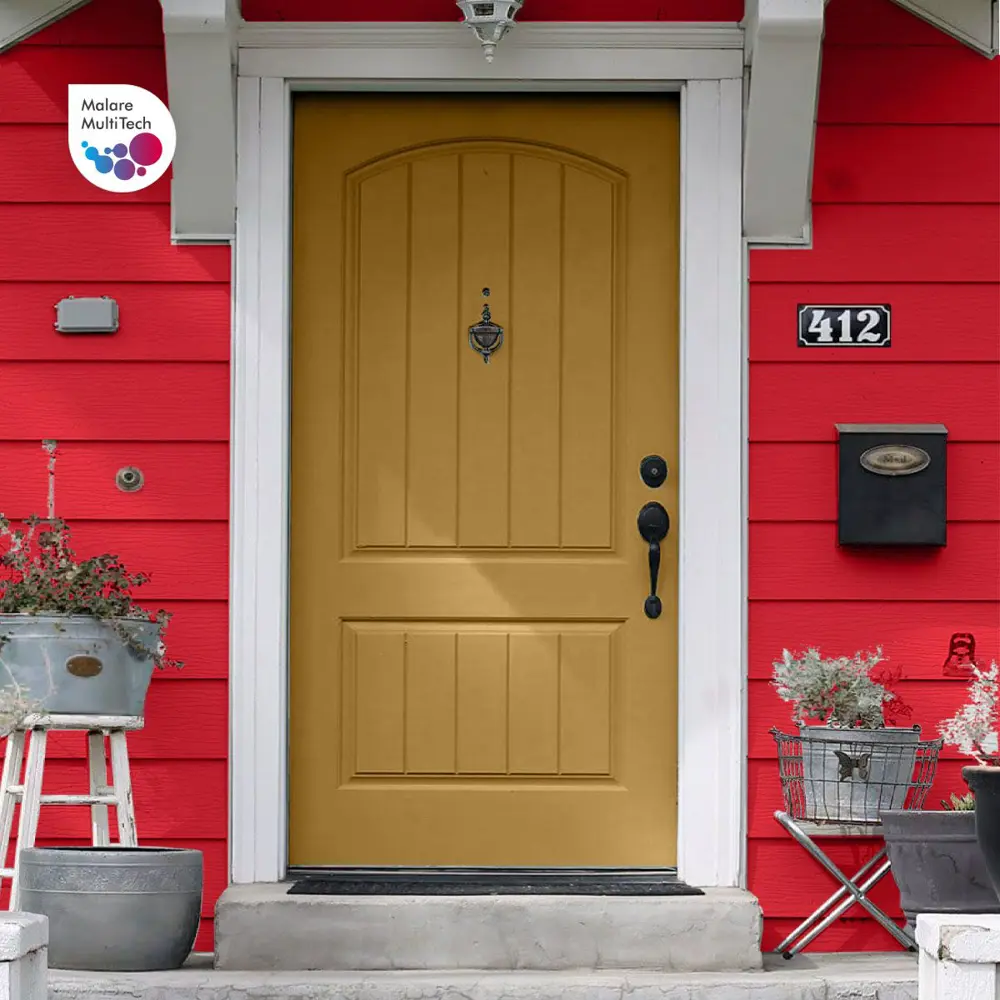 Фото 6 Грунт-эмаль 3 в 1 для дерева Malare Wood антисептическая быстросохнущая матовая цвет винный бордо 0.5 кг