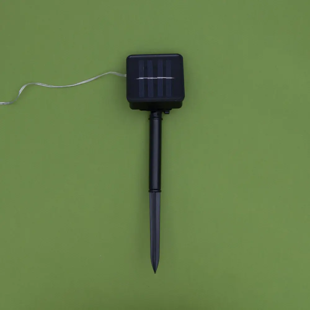 Фото 3 Гирлянда светодиодная нить Luazon Lighting SP-013 4137021 на солнечных батареях 10 м цвет прозрачный