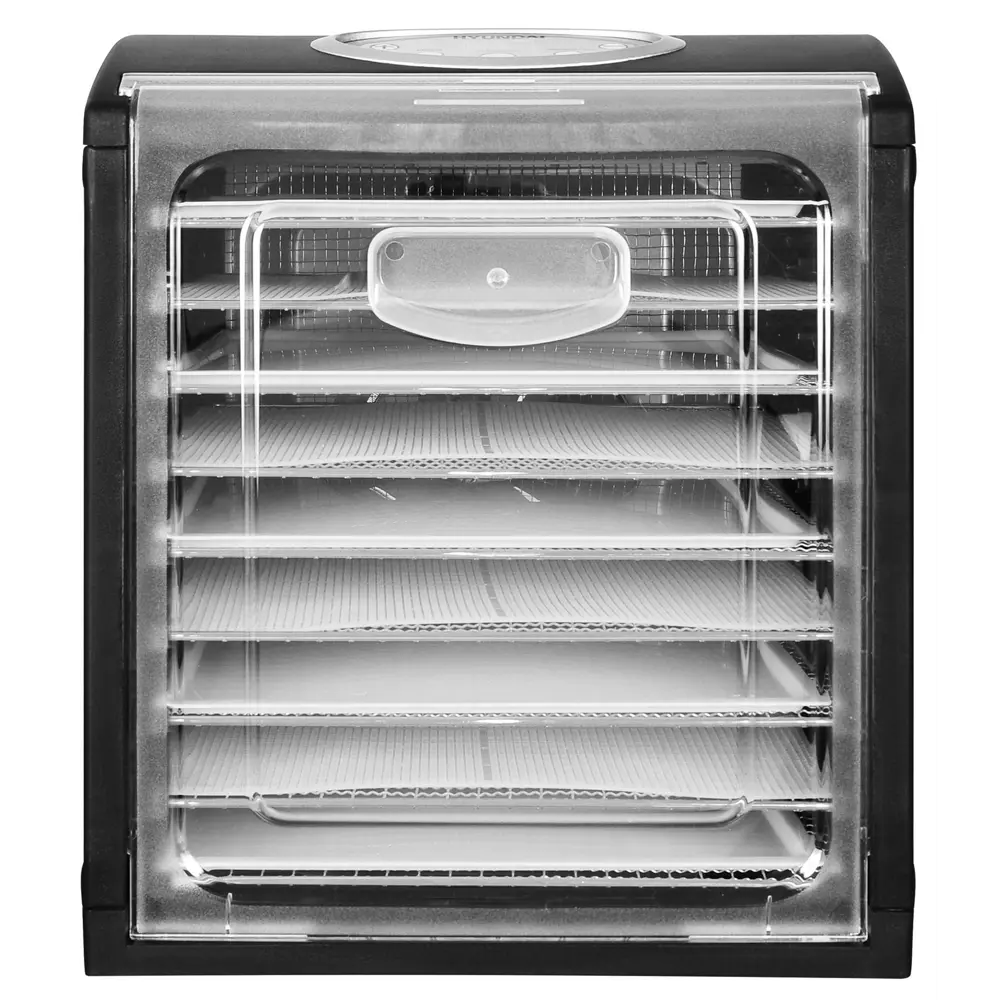 Фото 6 Сушилка для овощей и фруктов Hyundai Hyfd-1802 9 ярусов 700 Вт цвет черный