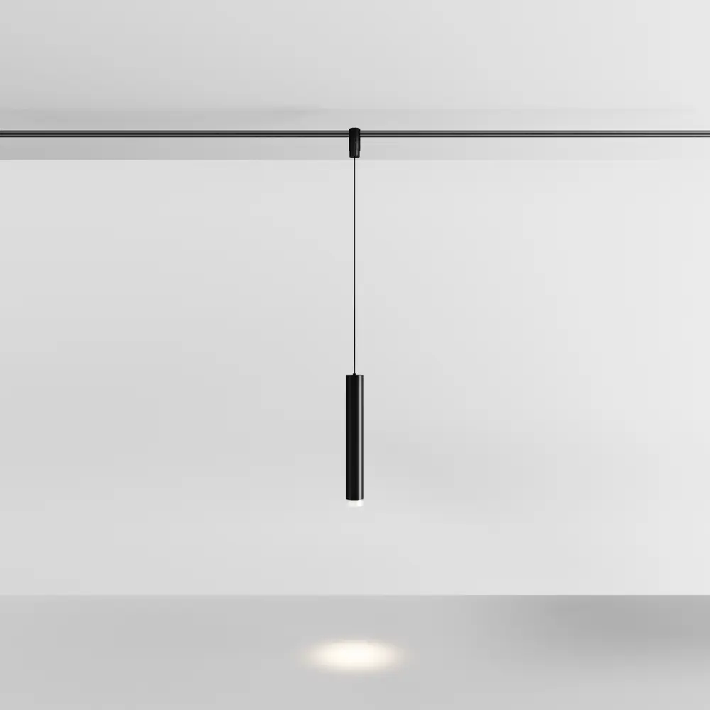 Фото 4 Трековый светильник подвесной светодиодный Maytoni Tr210-1-5w3k-m-b 5 Вт однофазный 2 м² цвет черный Фото 4 Трековый светильник подвесной светодиодный Maytoni Tr210-1-5w3k-m-b 5 Вт однофазный 2 м² цвет черный