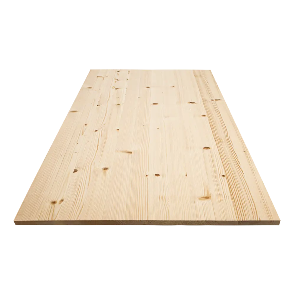 Фото Мебельный щит Дом дерева 25x100x1.8 см ель сорт AB