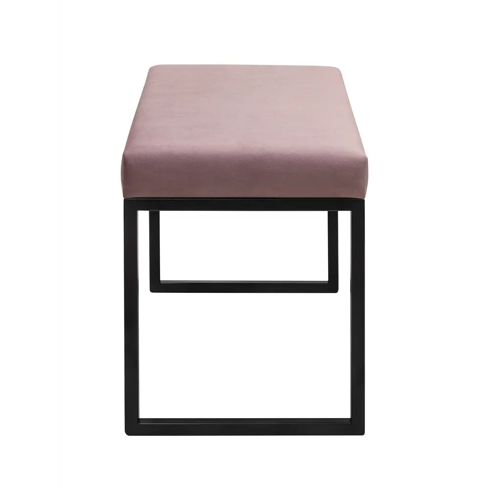 Фото 8 Банкетка Greenween Alba smart Dusty Pink 35x45x65 см цвет черный Фото 8 Банкетка Greenween Alba smart Dusty Pink 35x45x65 см цвет черный