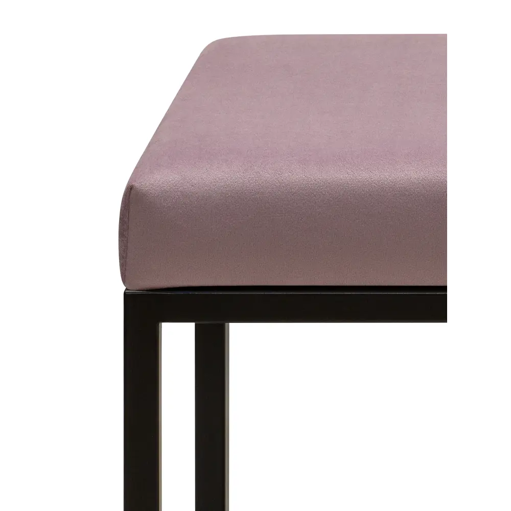 Фото 9 Банкетка Greenween Alba smart Dusty Pink 35x45x65 см цвет черный Фото 9 Банкетка Greenween Alba smart Dusty Pink 35x45x65 см цвет черный