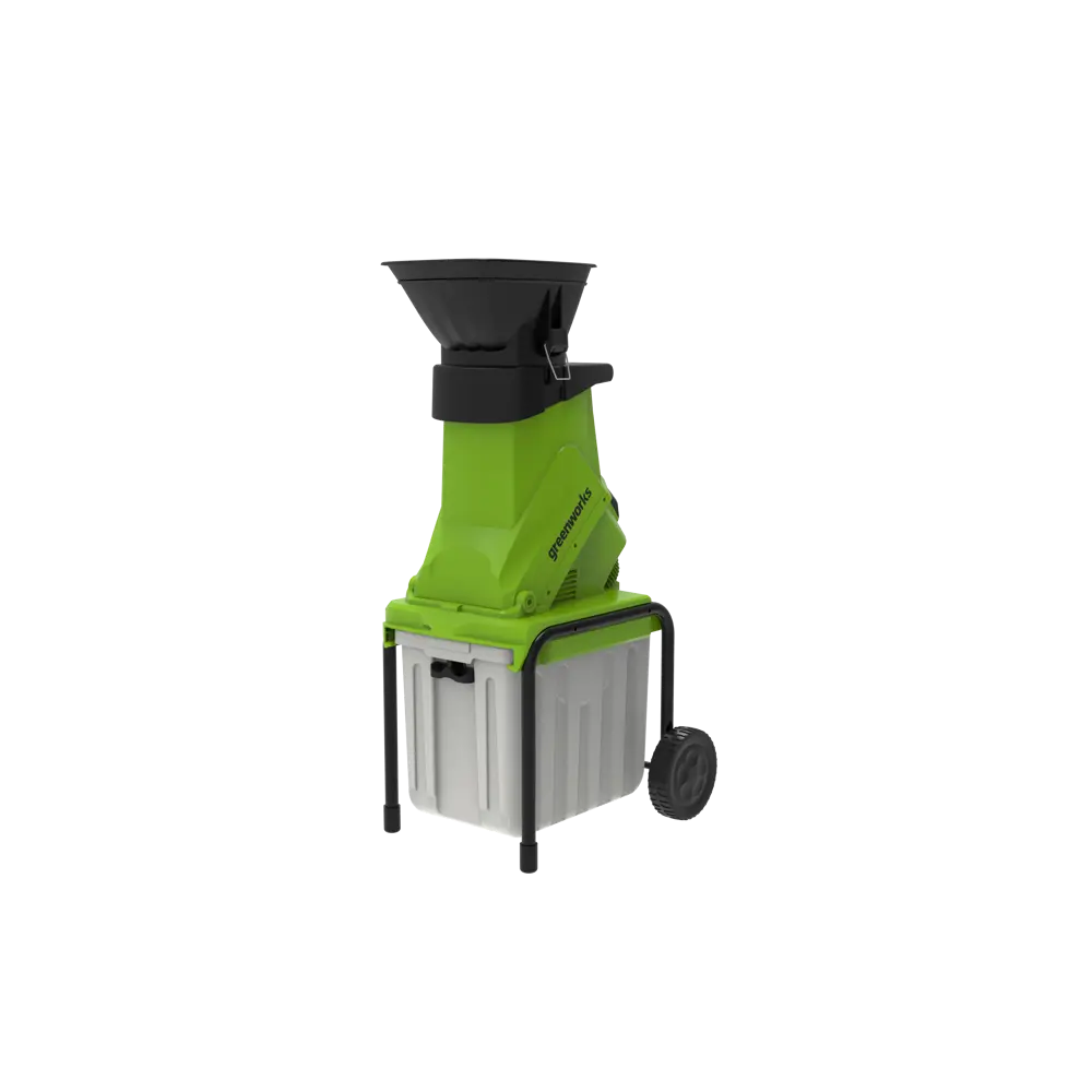 Фото Измельчитель садовый электрический Greenworks 2206707 2500 Вт Фото Измельчитель садовый электрический Greenworks 2206707 2500 Вт
