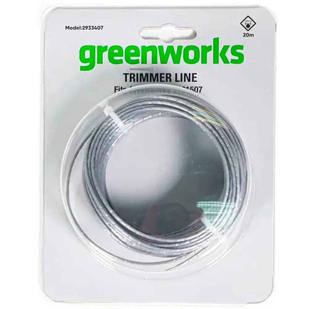 Фото Леска для триммера Greenworks 2933407_нск 1. 65мм Фото Леска для триммера Greenworks 2933407_нск 1. 65мм