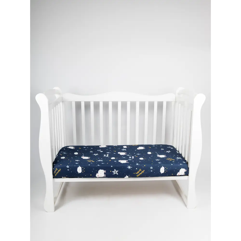 Фото 2 Простыня Amarobaby Galaxy 75x125 см, хлопок, на резинке Фото 2 Простыня Amarobaby Galaxy 75x125 см, хлопок, на резинке