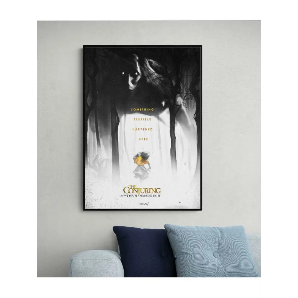 Фото 2 Постер ПростоПостер Заклятие 3 60x90 см в раме