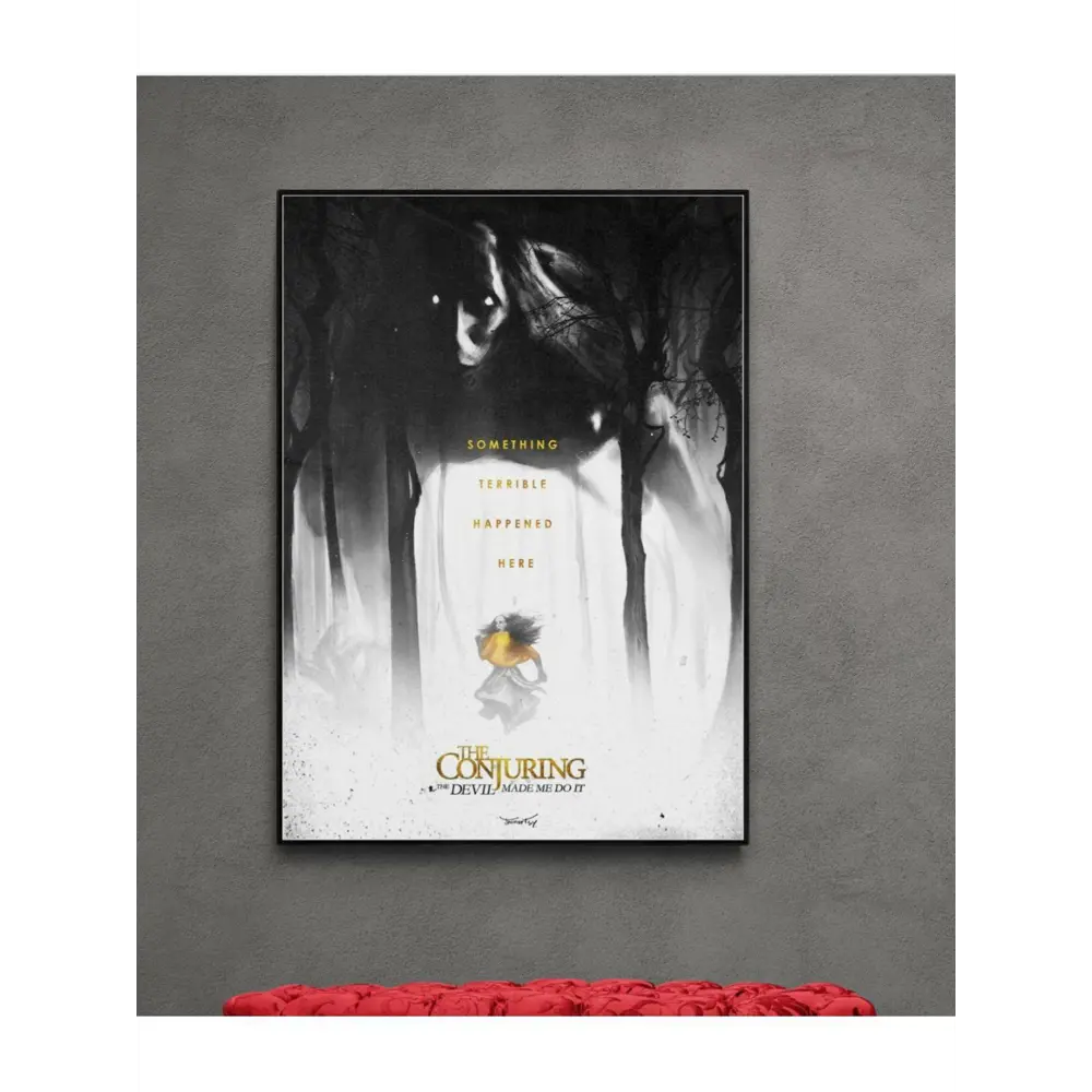 Фото Постер ПростоПостер Заклятие 3 60x90 см в раме