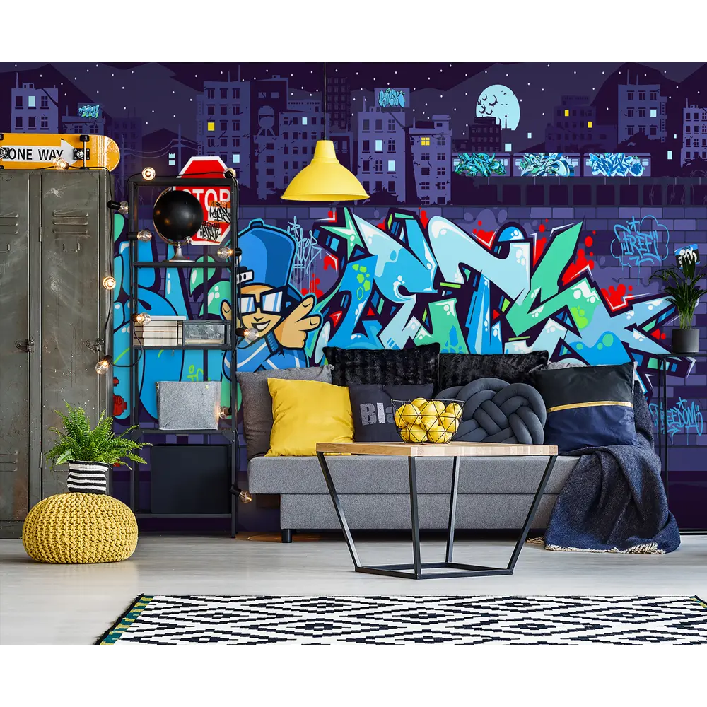 Фото 4 Фотообои флизелиновые Luxury walls 400x270 см Граффити Фото 4 Фотообои флизелиновые Luxury walls 400x270 см Граффити