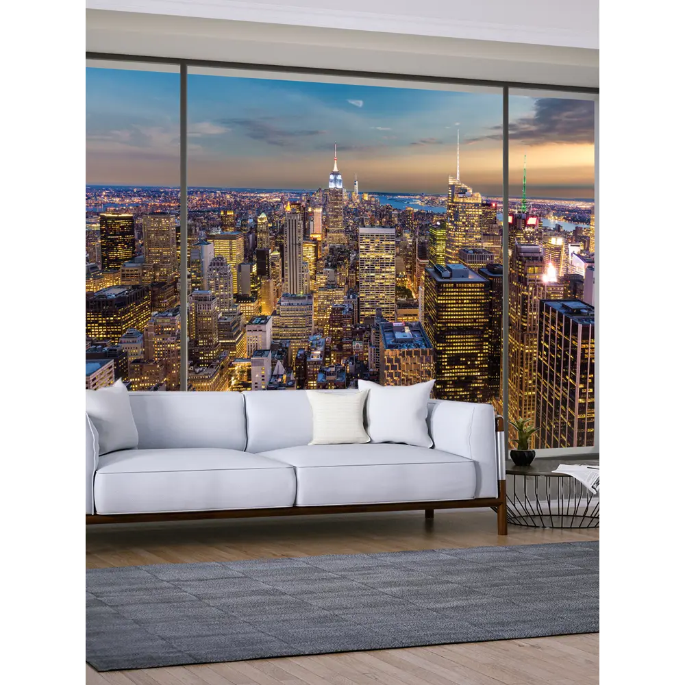 Фото 5 Фотообои флизелиновые Postermarket 400x260 см WM-233V Небоскребы Нью-Йорка Фото 5 Фотообои флизелиновые Postermarket 400x260 см WM-233V Небоскребы Нью-Йорка
