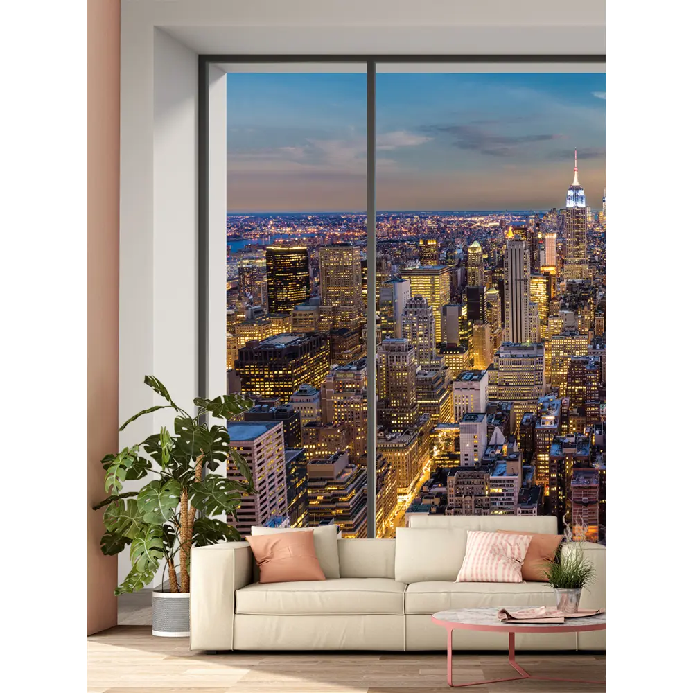 Фото Фотообои флизелиновые Postermarket 400x260 см WM-233V Небоскребы Нью-Йорка Фото Фотообои флизелиновые Postermarket 400x260 см WM-233V Небоскребы Нью-Йорка