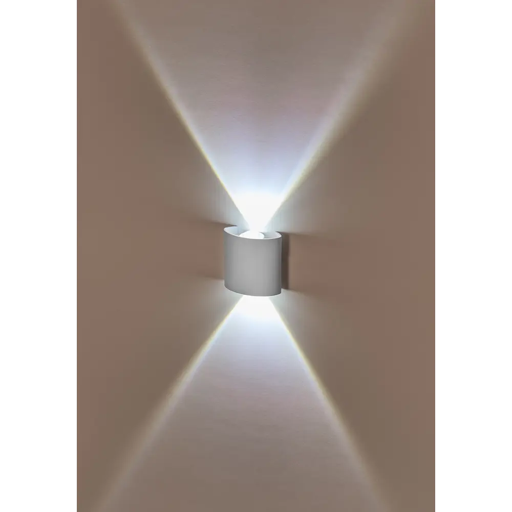 Фото 2 Настенный светильник светодиодный IMEX LED 2x1W 4200K Белый 220V IP54 IL.0014.0001-2 WH нейтральный белый свет цвет белый Фото 2 Настенный светильник светодиодный IMEX LED 2x1W 4200K Белый 220V IP54 IL.0014.0001-2 WH нейтральный белый свет цвет белый